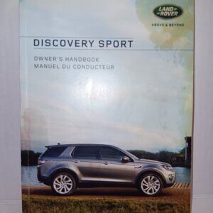 LAND ROVER DISCOVERY SPORT OWNER'S HANDBOOK